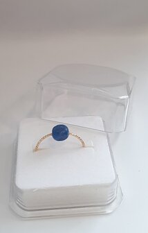 Ring met natuursteen Lapis Lazuli