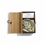 Wikkelarmband hart met Amazoniet