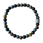 Dames armband Balanced Power 6 mm (19 cm) met 4 ringen kraal