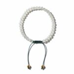 Dames armband Bergkristal 4 mm hartjes