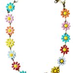 Enkel-/armbandje met bloemetjes