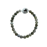 Dames armband Labradoriet 6 mm met sterrenbeeld Boogschutter