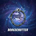 Dames armband Labradoriet 6 mm met sterrenbeeld Boogschutter