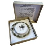 Dames armband Labradoriet 6 mm met sterrenbeeld Boogschutter