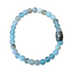 Dames armband Chalcedoon basic kraal