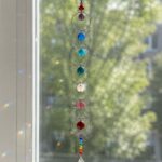 Energie vanger 7 Chakra’s met Chakra kleuren stenen