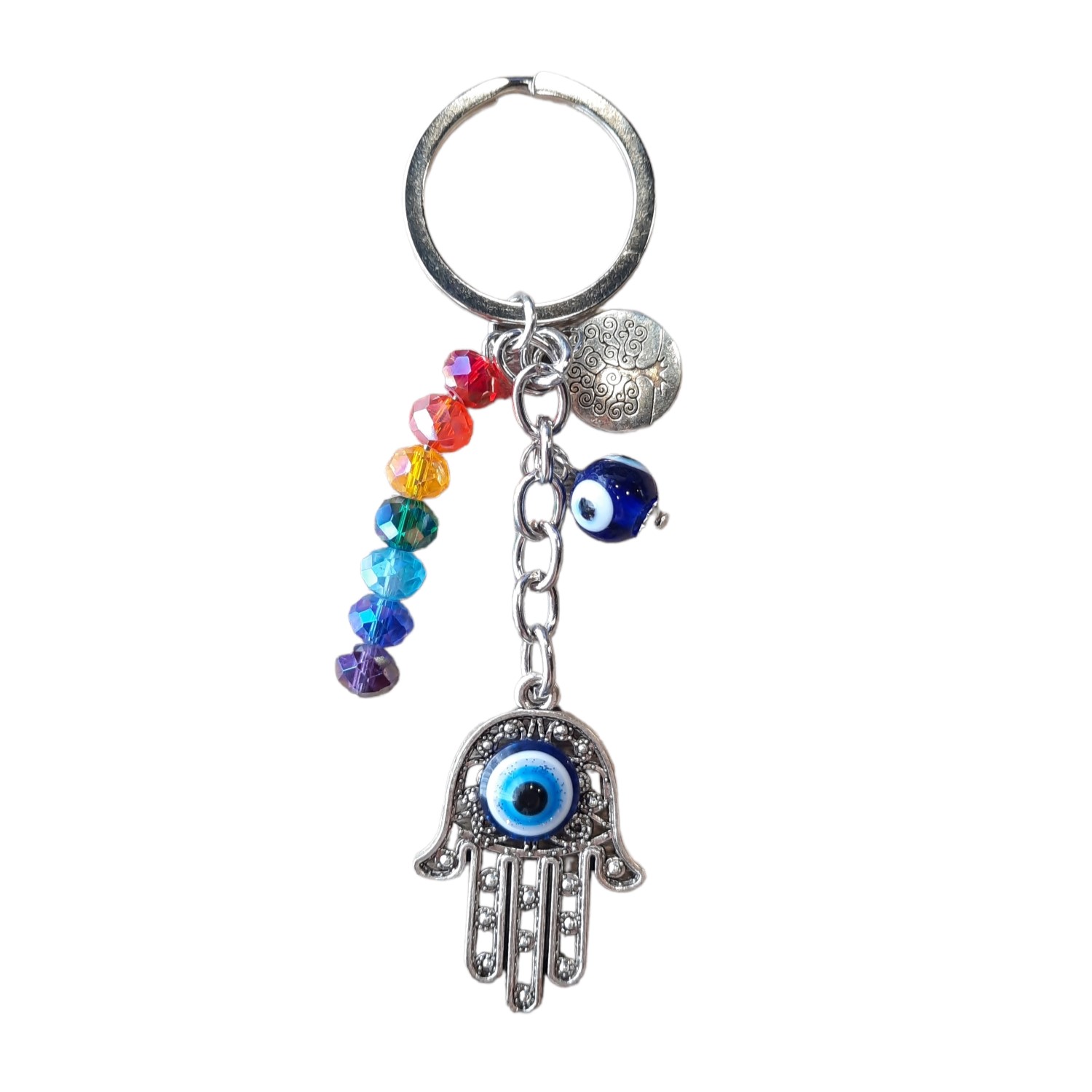 Sleutelhanger met Hamsa Hand