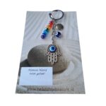 Sleutelhanger met Hamsa Hand
