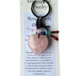 Tas- sleutelhanger Rozenkwarts Chakra