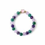 Kinder armband (16 cm) 6 mm met hartje