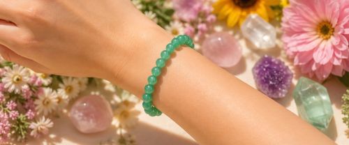 Dames armband Jade 8 mm