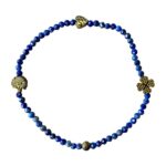 Dames armband Lapis Lazuli 4 mm