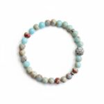 Damesarmband Larderiet met Flower of life kraal