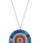 Mandala ketting Band Agaat