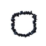 Dames split armband (M), Onyx