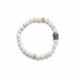 Dames armband Parelmoer met boeddhakraal