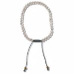 Dames armband Rozenkwarts 4 mm hartjes