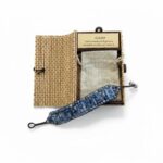 Dames armband met blokjes natuursteen Sodaliet