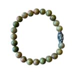 Heren armband Unakiet 8 mm met Boeddha kraal
