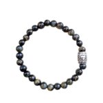 Dames armband Valkenoog 6 mm met basic kraal