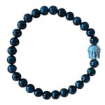 Dames armband Valkenoog 6 mm met Boeddha kraal
