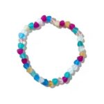 Kinder armband (14 cm) 4 mm hartjes