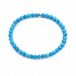 Dames armband Aquamarijn 4 mm