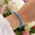 Dames armband Aquamarijn 4 mm