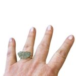 Dames ring met Fluoriet