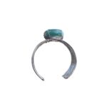 Dames wire armband Aventurijn