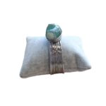 Dames wire armband Aventurijn