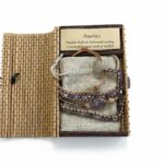 Dames wikkelarmband Amethist