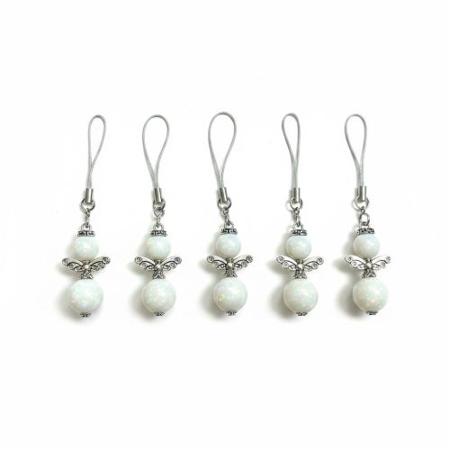 Beschermengelen wit (5 stuks)