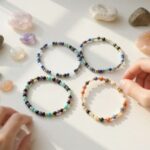 Dames armband Lapis Lazuli en Opaliet 4 mm